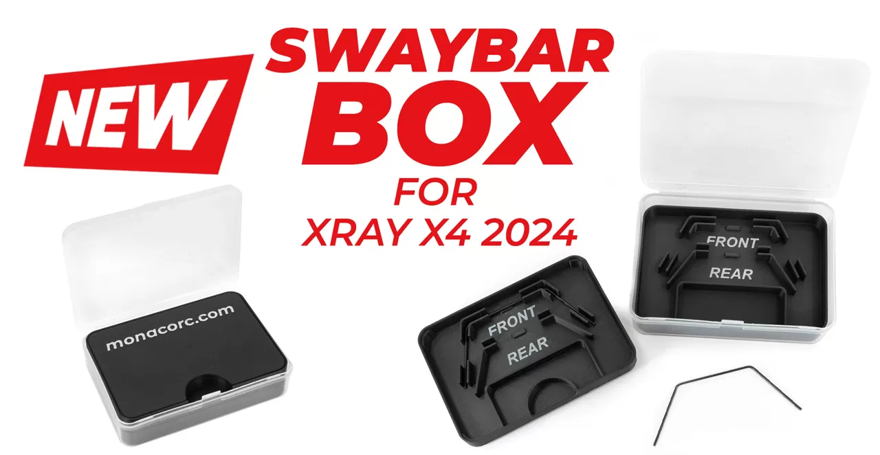 MonacoRC Xray X4 2024 Swaybar Box