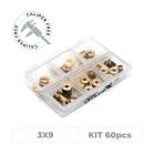 OfficinaRC Brass Smart Shim 3x9 Kit - (60)
