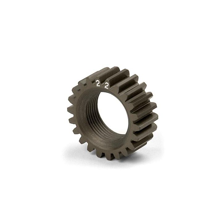 338522 Xray Xca Alu 7075 T6 Hardcoated Pinion Gear - 22T (2Nd) Xray - 1