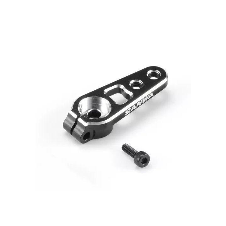 Sanwa Aluminum Servo Horn Clamp - Black (23 teeth)
