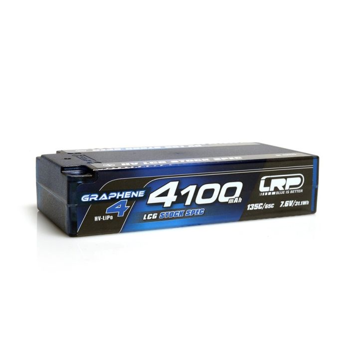 LRP HV 4100mAh 7.6V LiPo LCG Shorty Graphene-4 battery