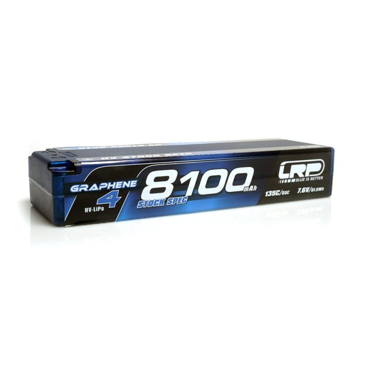 LRP HV 81000mAh 7.6V LiPo Stock Spec Graphene-4 battery