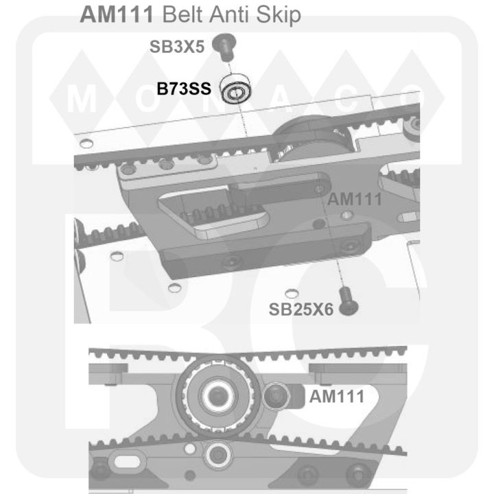 B73SS Awesomatix MR73ZZ Bearing (3pcs)