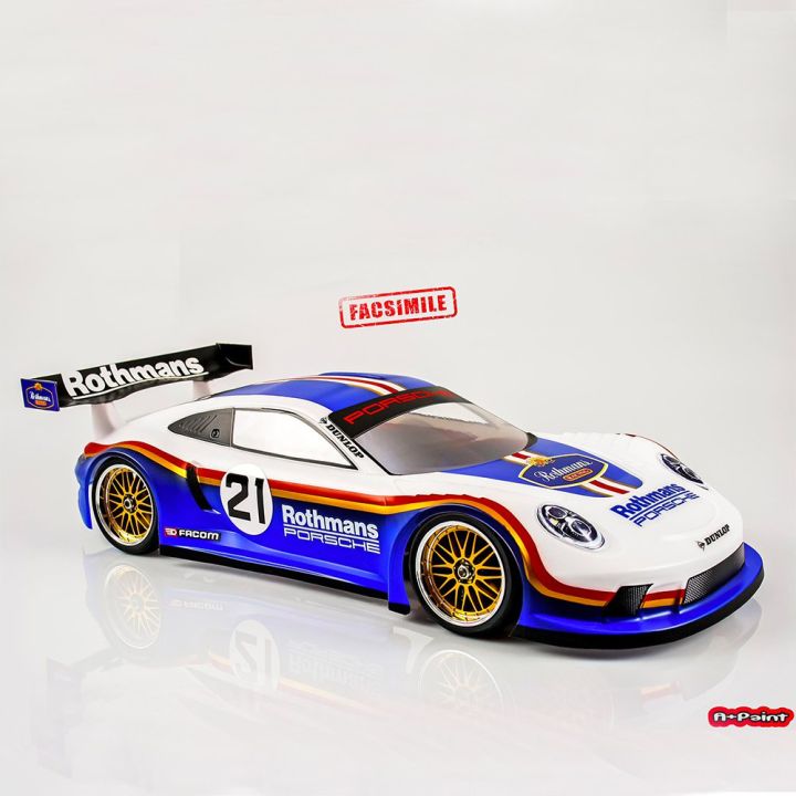 RS GT3 1/10 Body Painted Rothmans