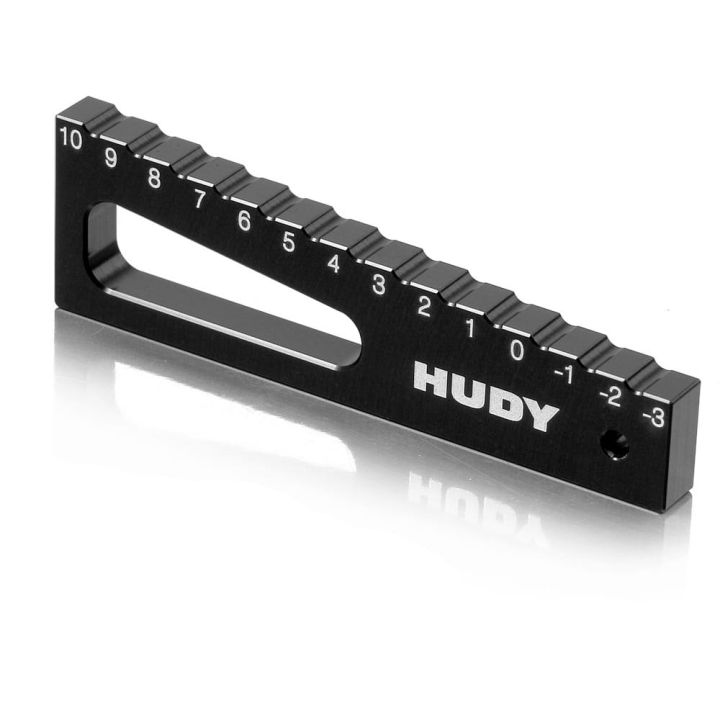 Hudy Chassis Droop Gauge -3 to 10 mm for 1:8 (20 mm)
