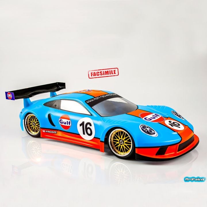 RS GT3 1/10 Body Painted Gulf