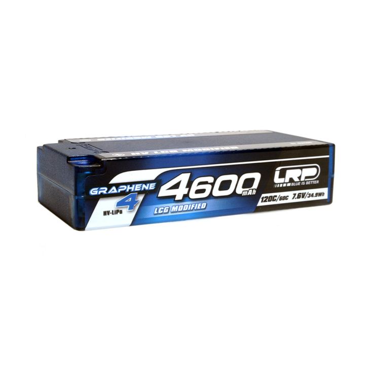 LRP HV 4600mAh 7.6V LiPo ULTRA LCG Shorty Graphene-4 battery