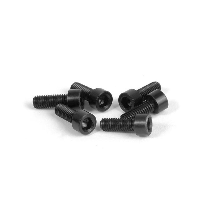 Xray 375390 Alu 7075 Hex Screw M3X8 For Rear Wheels (6)