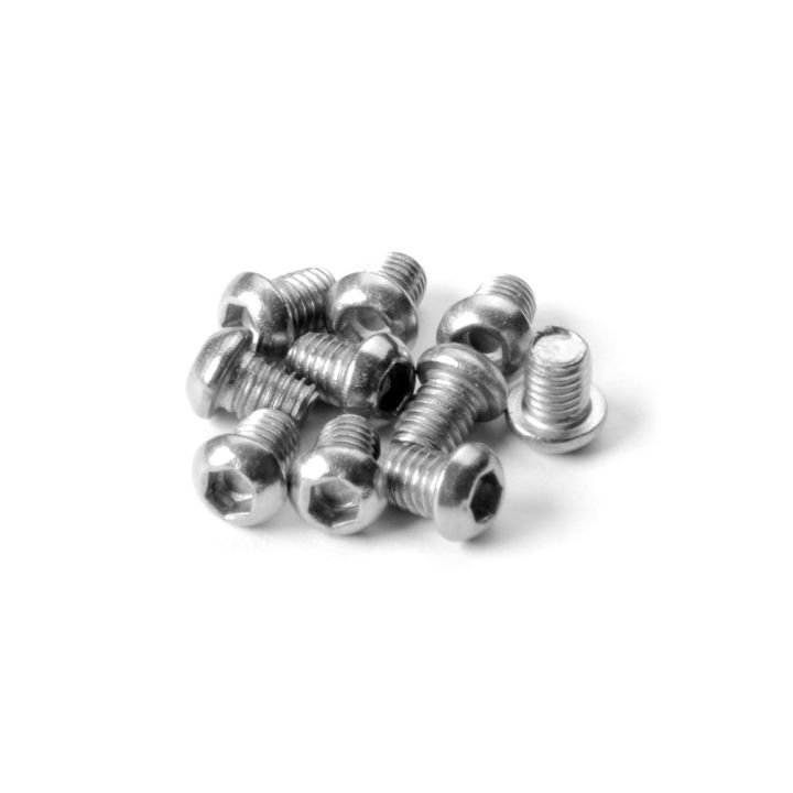902303 Xray Hex Screw Sh M3X4 Small Head - Stainless  (10)