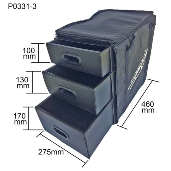 P0331-3 Mugen P0331-3 3 Drawer Medium Hauler Bag
