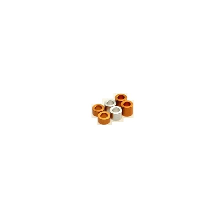 69467 Hiro Seiko Orange 3mm Alloy Spacer Set (3.0t/4.0t/5.0t) Hiro Seiko - 1