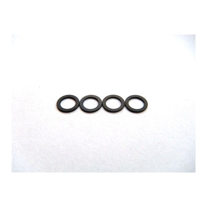 69840 Hiro Seiko Black 4mm Alloy Spacer (0.5t) Hiro Seiko - 1