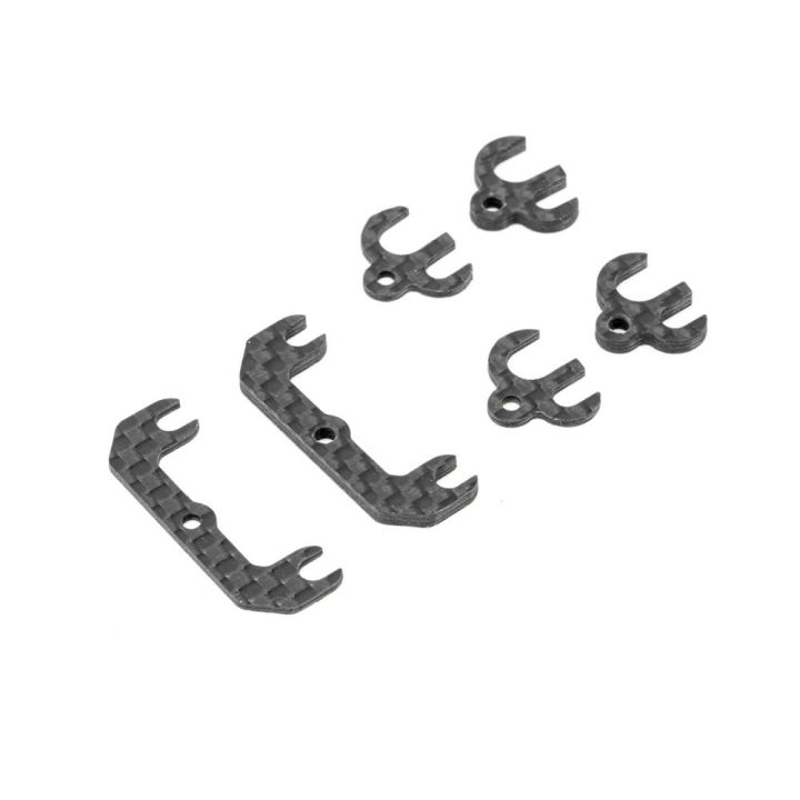 RcMaker Carbon Quick Adjust Rear Body Mount Spacers for Mugen MTC2