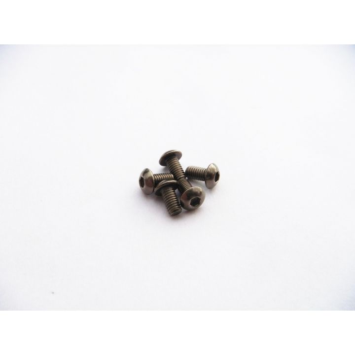 69679 Hiro Seiko M3x6 Titanium Hex Socket Button Head Screw Hiro Seiko - 1