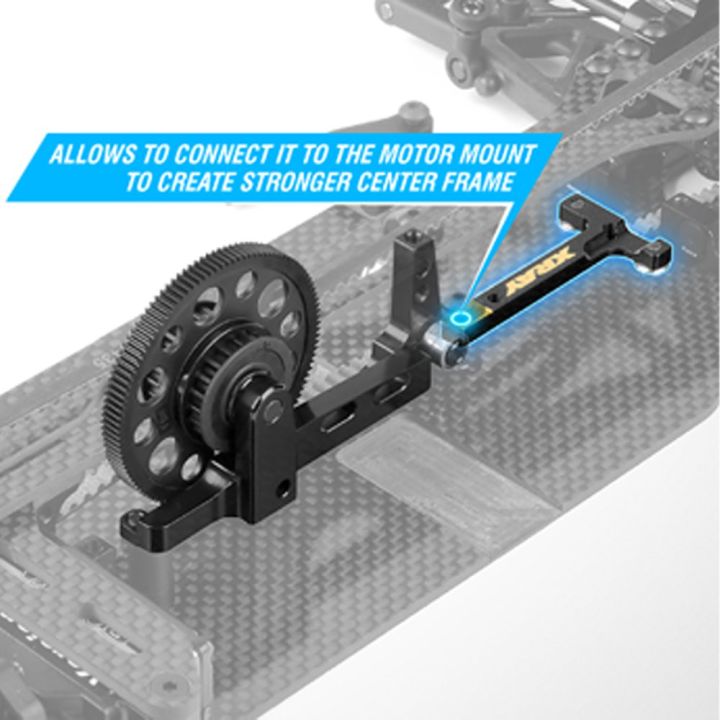 303765 Xray T4'21 Brass Chassis T-Brace 10g