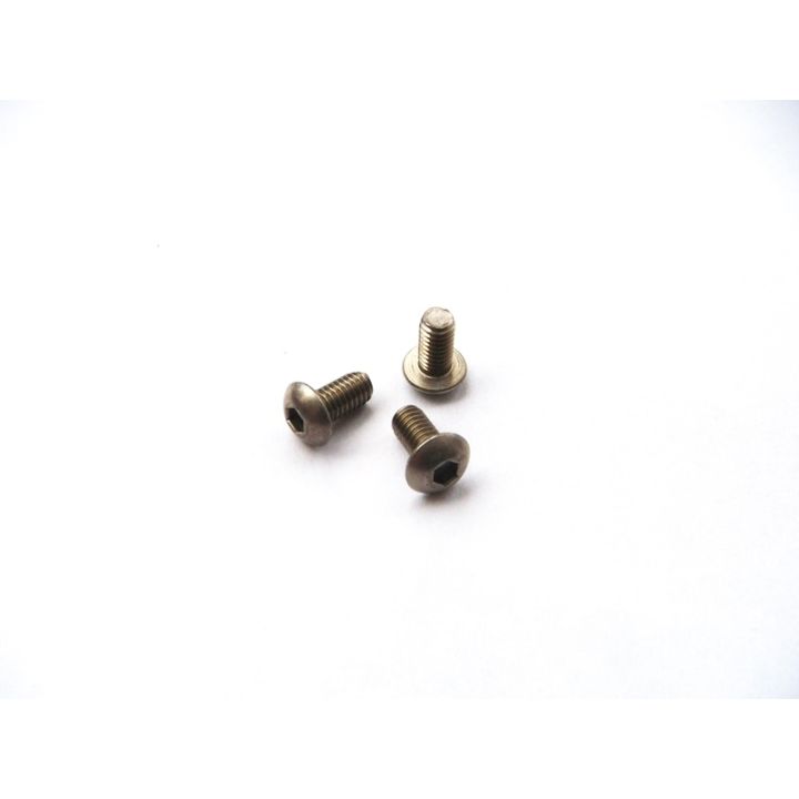 48161 Hiro Seiko M4x6 Titanium Hex Socket Button Head Screw Hiro Seiko - 1