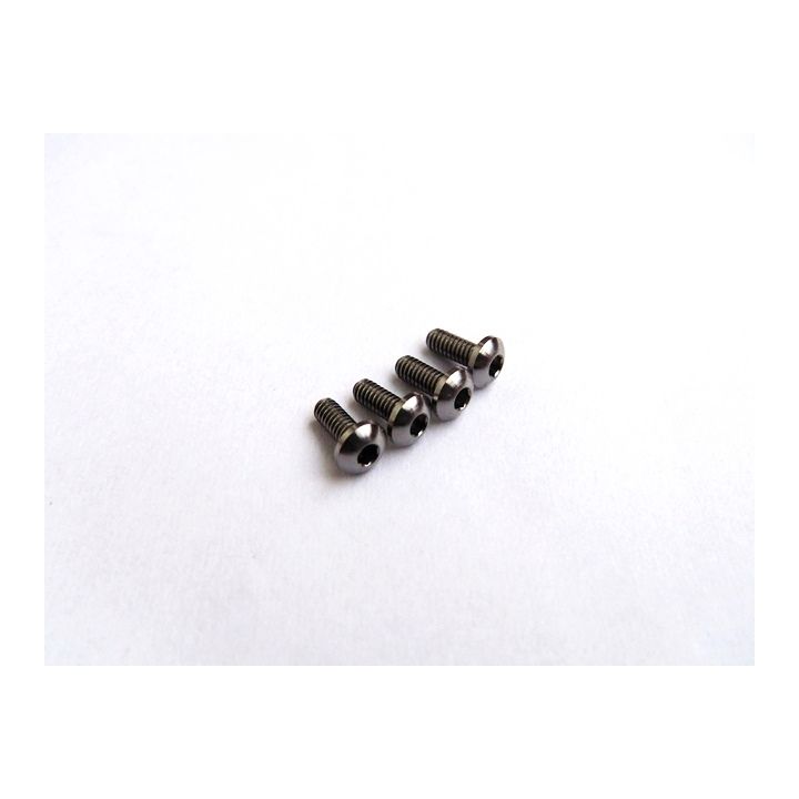 48108 Hiro Seiko M2x4 Titanium Hex Socket Button Head Screw Hiro Seiko - 1
