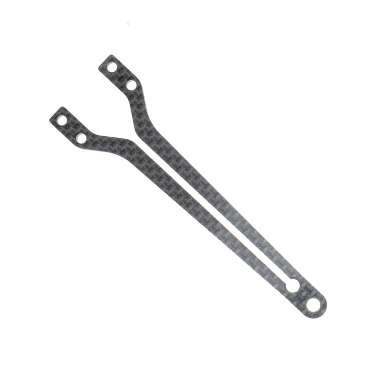 301072 Xray X4 Graphite Upper Deck - Split Front - 2.0Mm