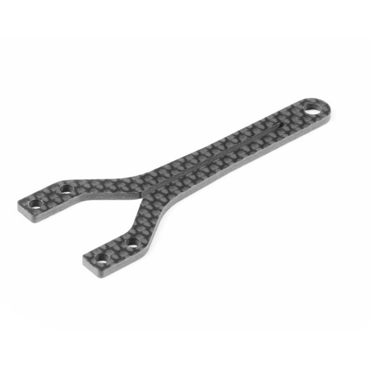 301075 Xray X4F Graphite Upper Deck - Split Front - 2.0Mm