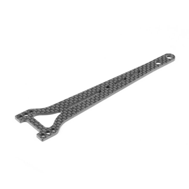 301076 Xray X4F Graphite Upper Deck - Split Rear - 2.0mm
