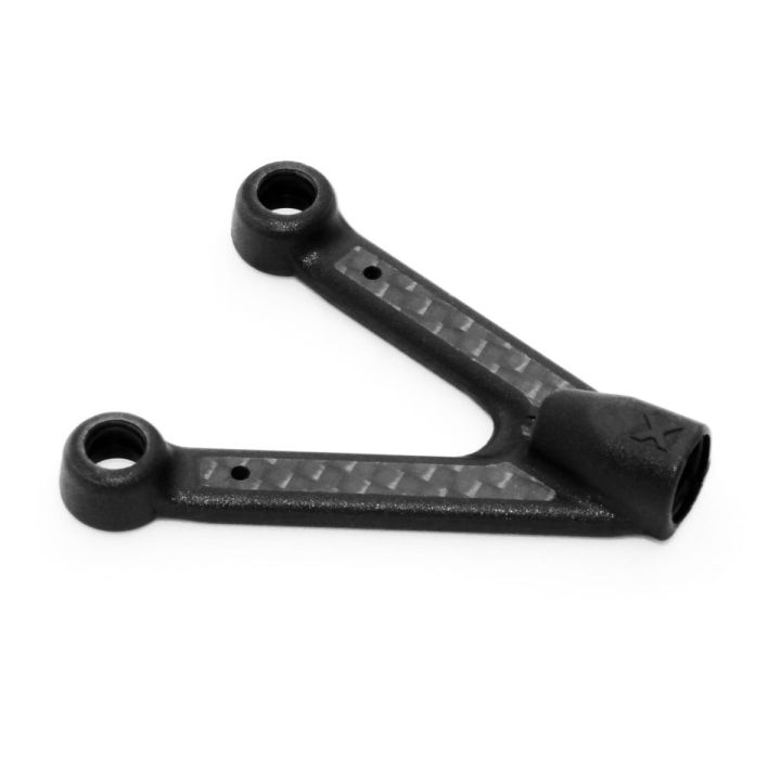 302132-M Xray X4 CFF Carbon-Fiber Fusion Upper Arm - Medium - Fr/Rl