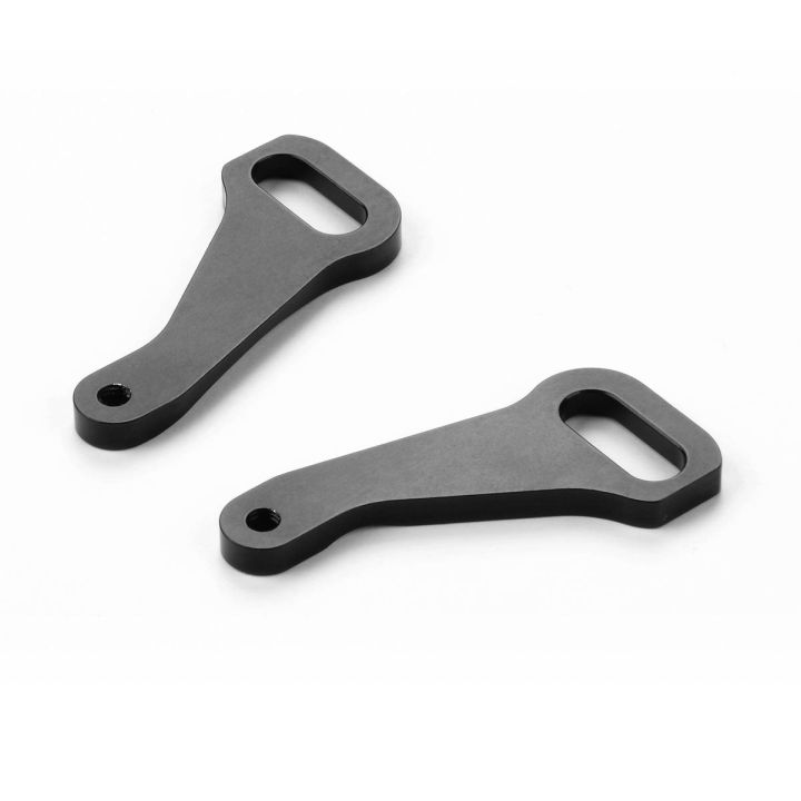 302387 Xray X4 Alu Rear Ars Plate - Inner Shock Position - Swiss 7075 T6 (L+R)