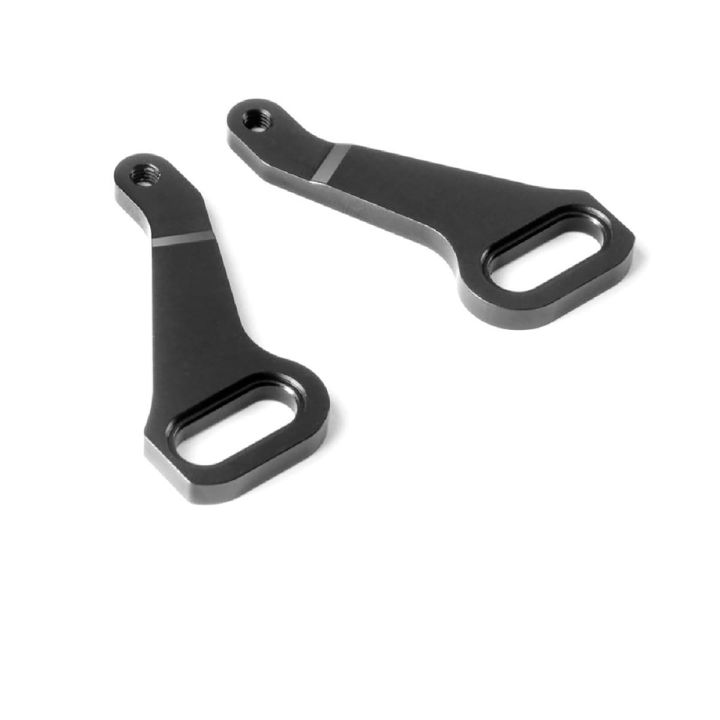 302392 Xray X4 Alu Front Steering Plate - Swiss 7075 T6 (2)