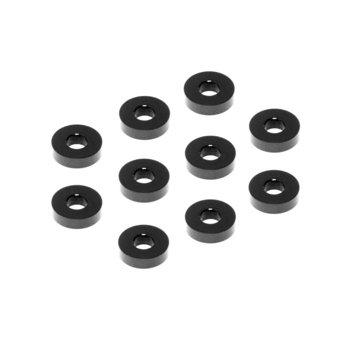 303137-K Xray Alu Shim 3X7.5X2.0Mm - Black (10)