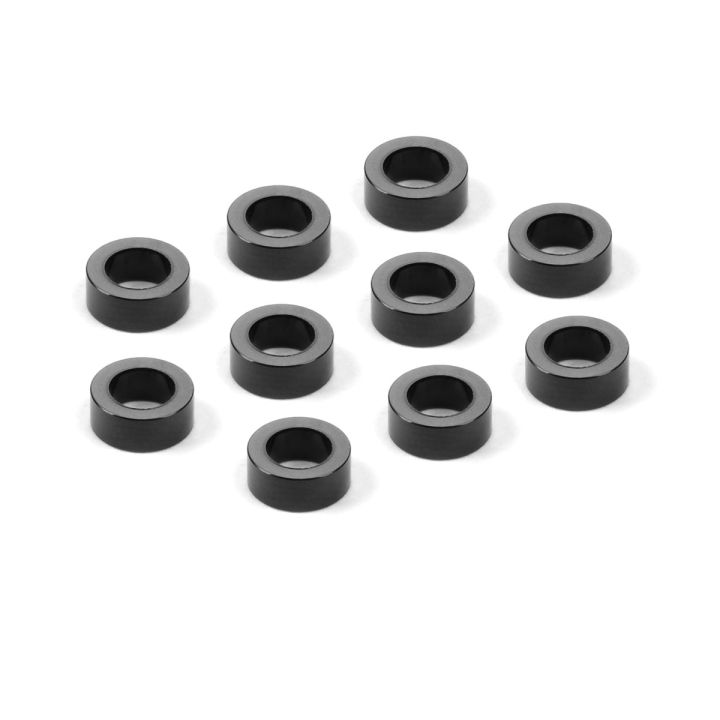 303140-K Xray Alu Shim 3X5X2.0mm - Black (10)