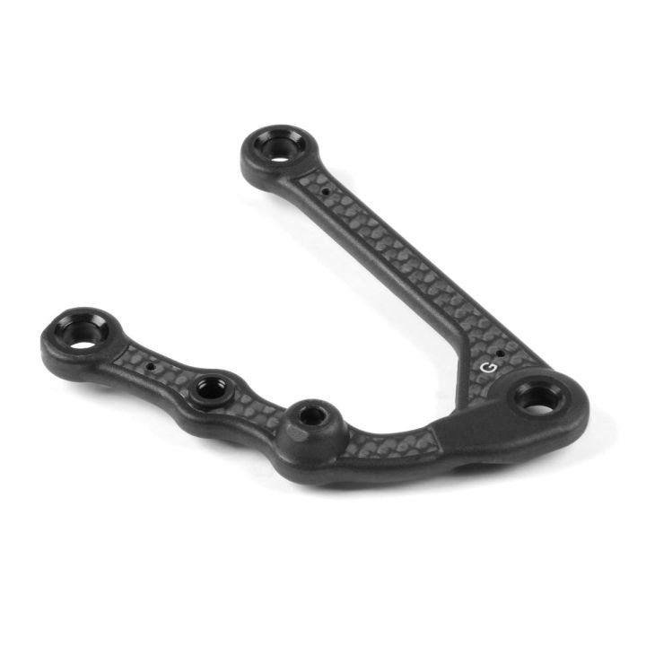 303183-G Xray X4 Cff™ Rear Lower Arm - Inner Shock Position - Graphite - Left