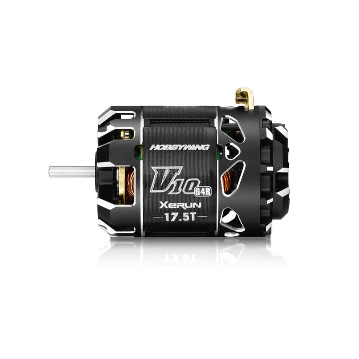 Hobbywing Xerun V10 Brushless Motor G4R (2-3s) 17.5T Sensored for 1/10