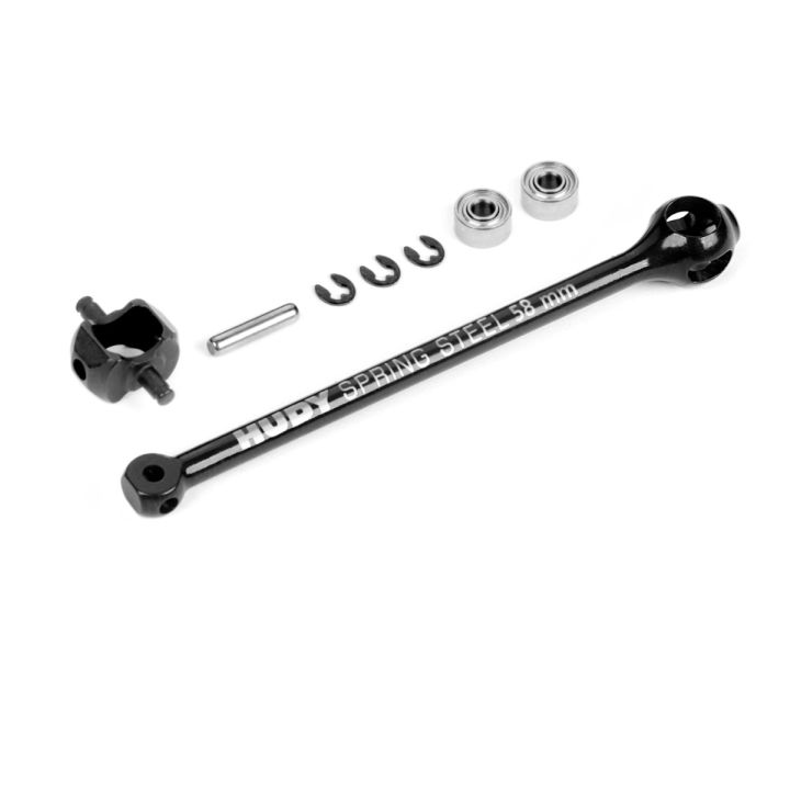 305306 Xray X4 Ecs BB Drive Shaft 58Mm - Hudy Spring Steel - Set