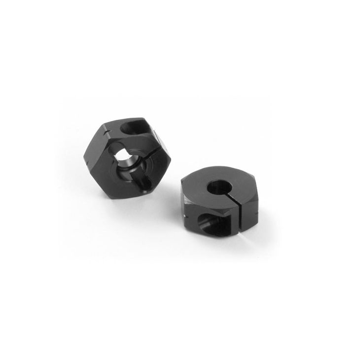 305352 Xray Alu Wheel Hub - Offset +0.75Mm" - Black (2)" Xray - 1