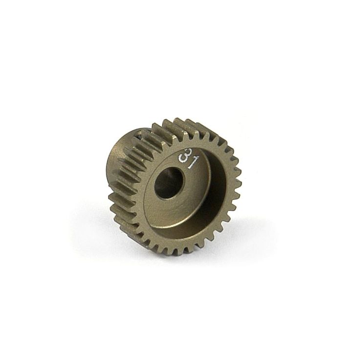 305981 Xray 31T / 64 Narrow Alu Pinion Gear - Hard Coated Xray - 1