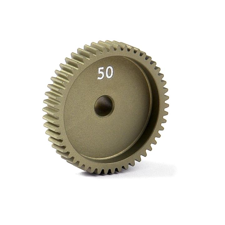 306000 Xray Narrow Alu Pinion Gear - Hard Coated 50T / 64 Xray - 1