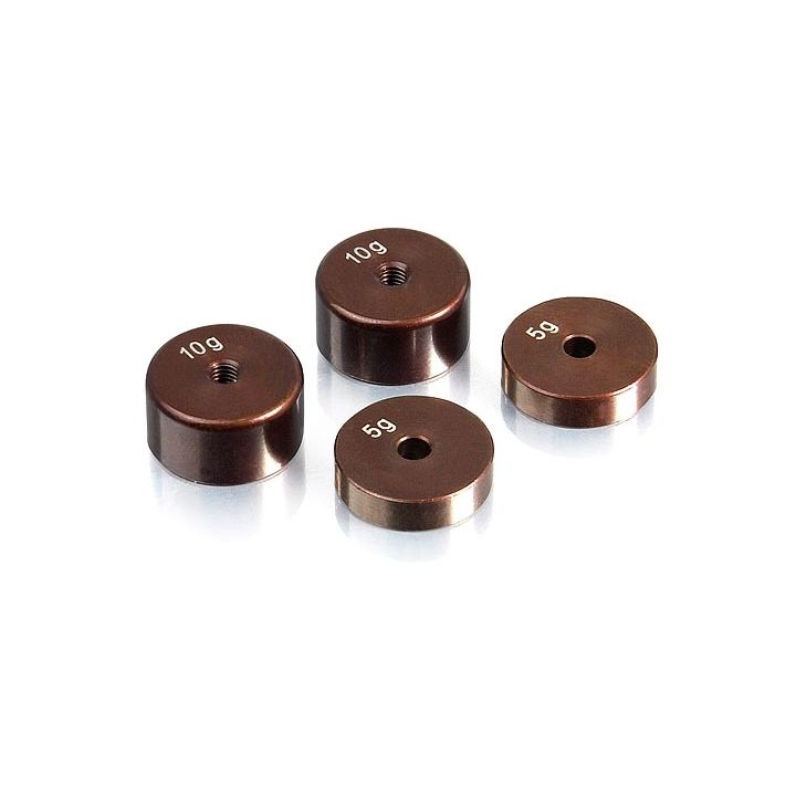 309840 Xray Precision Balancing Chassis Weights (4 Pcs.)