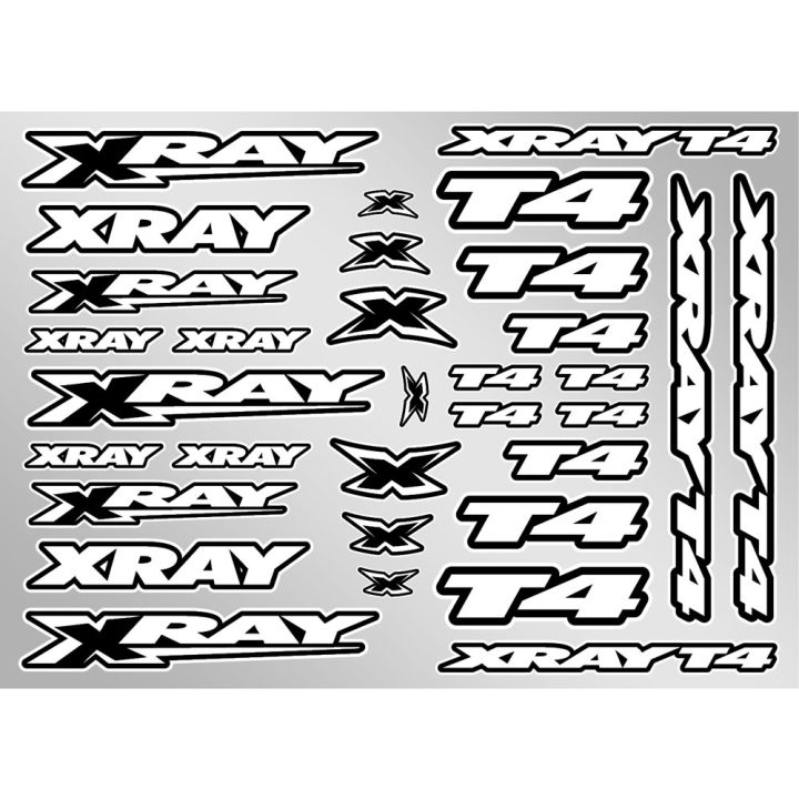 397326 Xray T4 Sticker For Body - White