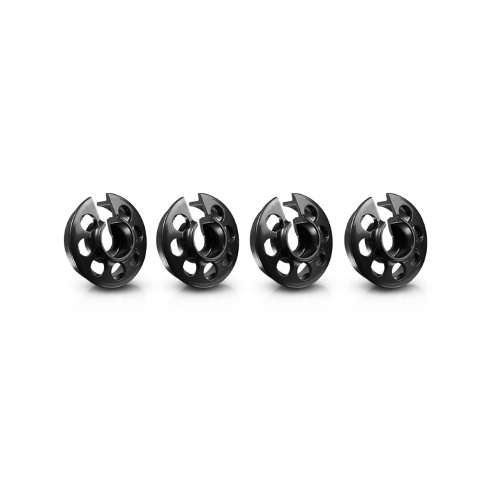 308031-K Xray Alu Xray Shock Spring Retaining Collar - Black (4) Xray - 1