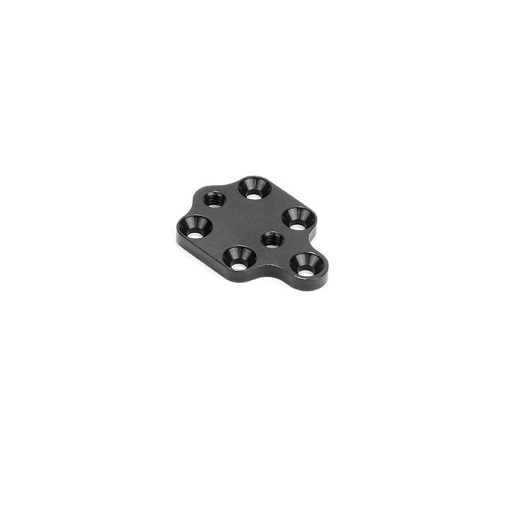 371291 Xray X1 Alu Ball-Bearing Anti-Roll Bar Holder Plate - Black