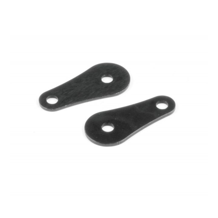 372109 Xray X10'22 Steel Lower Suspension Arm Brace (2)