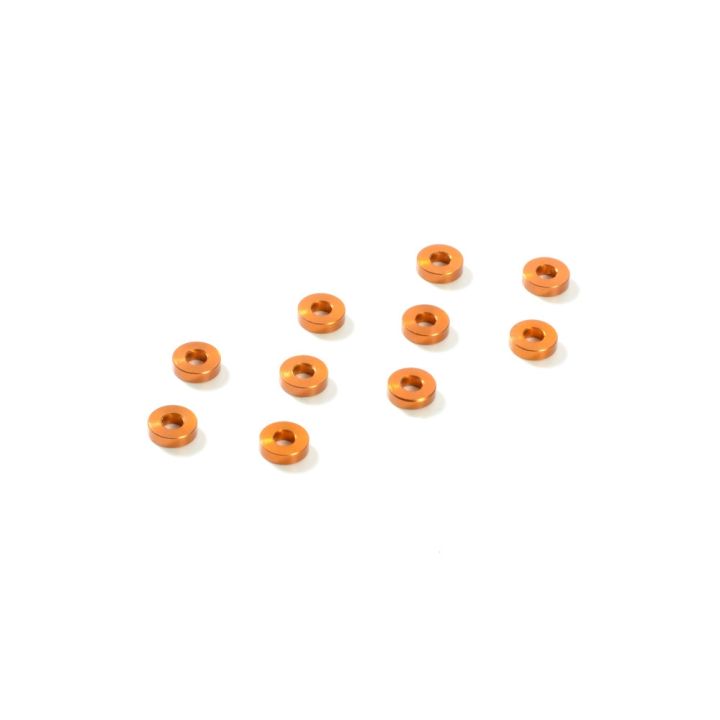 303138-O Xray Alu Shim 3X7X2.0Mm - Orange (10) Xray - 1