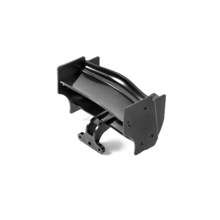 373513-K Xray X1 Composite Adjustable Rear Wing - Black - Ets Approved Xray - 1