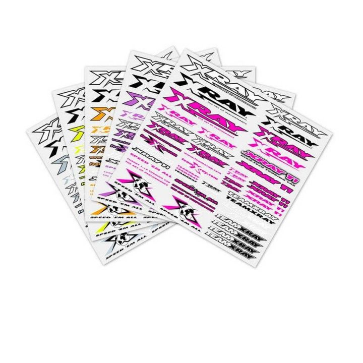 397320 Xray Stickers For Body - 5 Different Colors