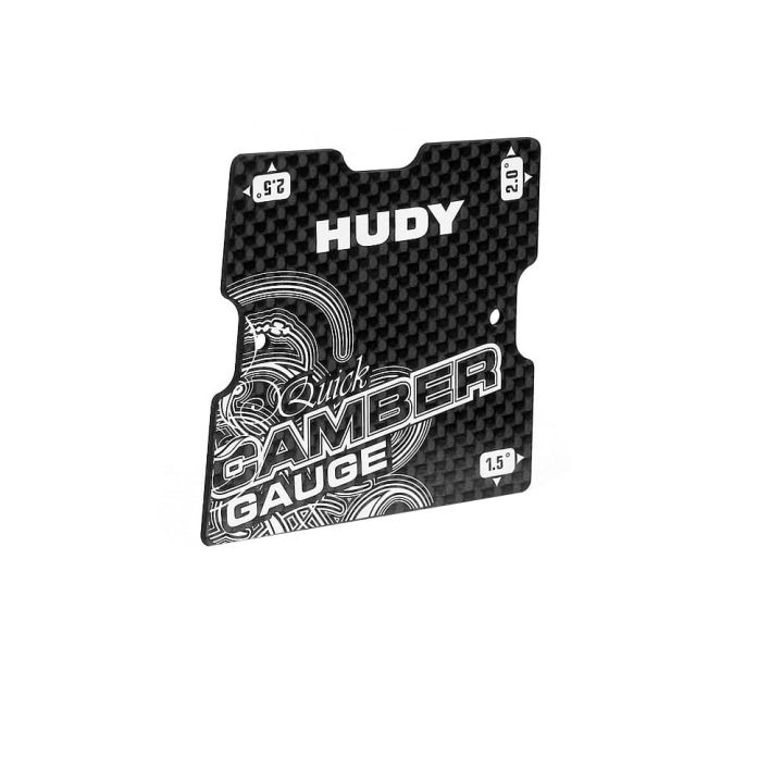 Hudy Quick Camber Gauge for 1:10 Touring 1.5°, 2°, 2.5°