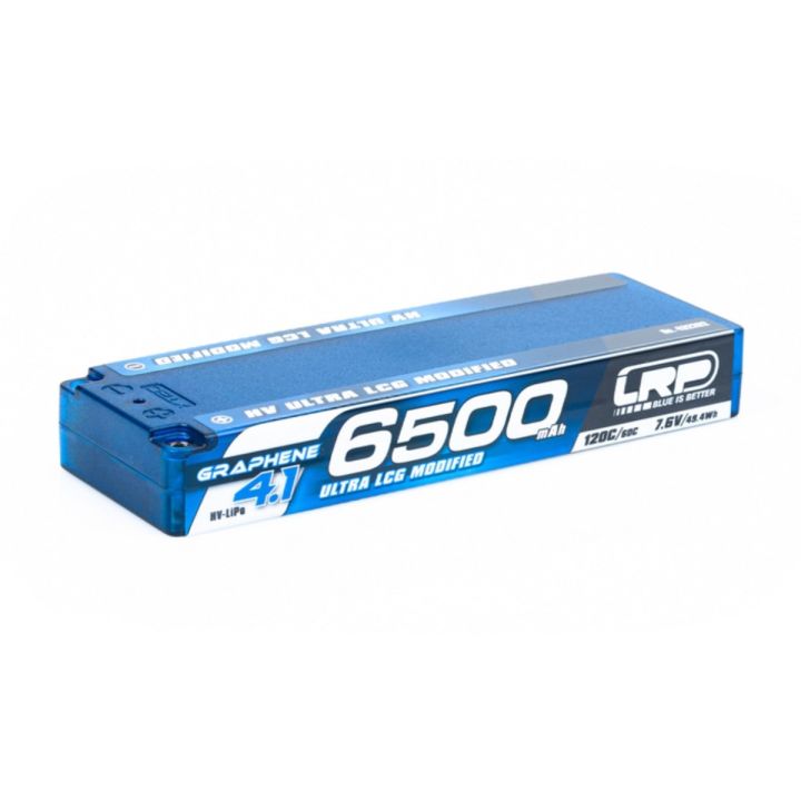 LRP HV Ultra LCG Modified Graphene-4.1 6500Mah Hardcase Battery - 7.6V Lipo - 120C/60C