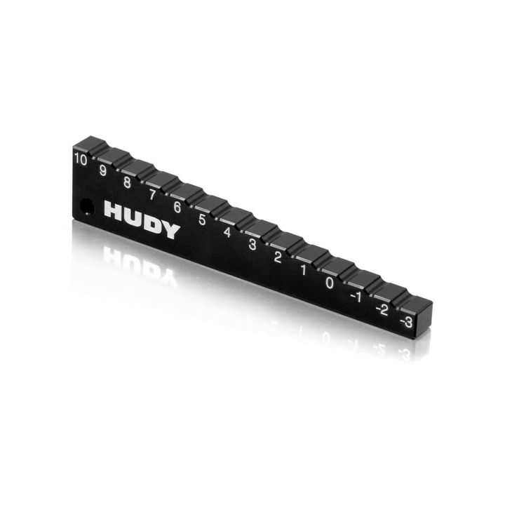 Hudy Chassis Droop Gauge -3 to 10 mm for 1:10 (10 mm)