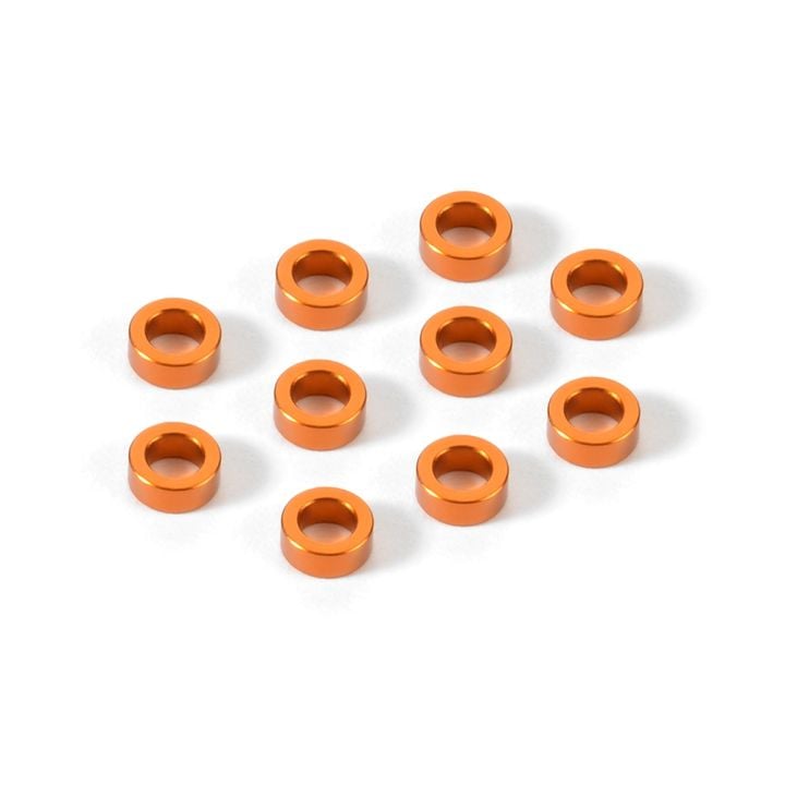303140-O Xray 3x5x2.0mm Orange Alu Shim (10)