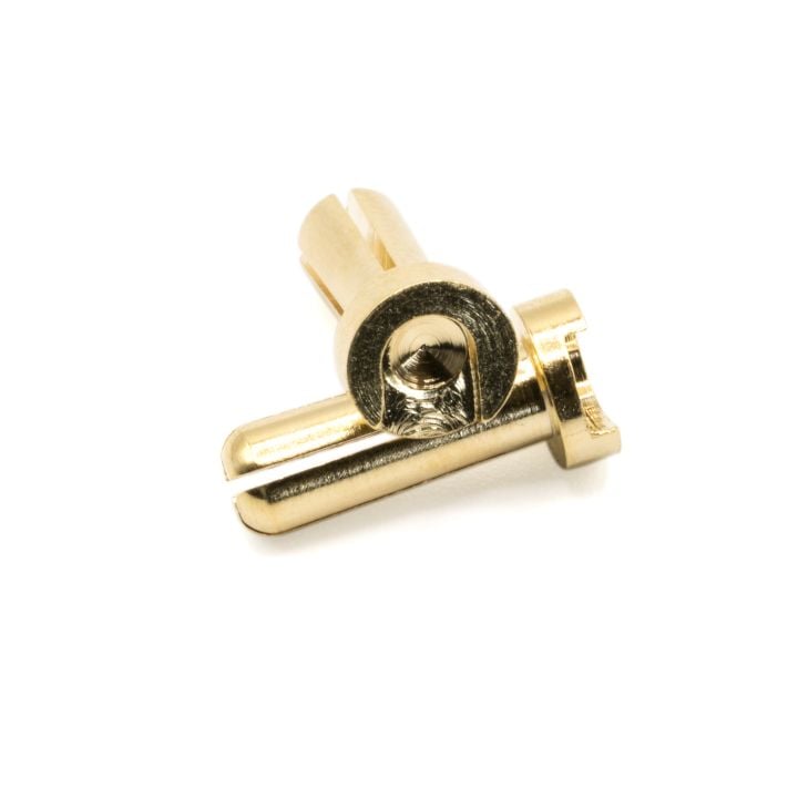 2502 TQ Wire Gold 4mm Low Profile Bullet