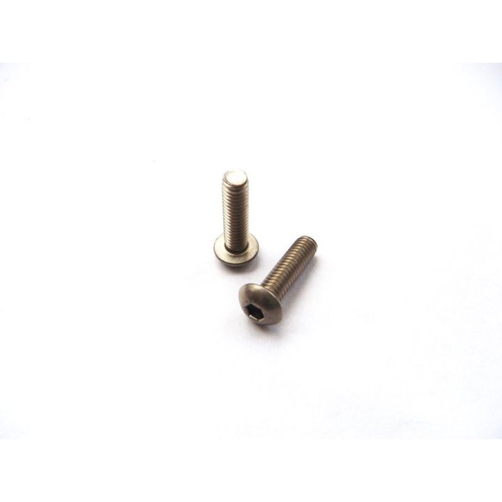 48058 HiroSeiko M4x25 Titanium Hex Socket Button Head Screw