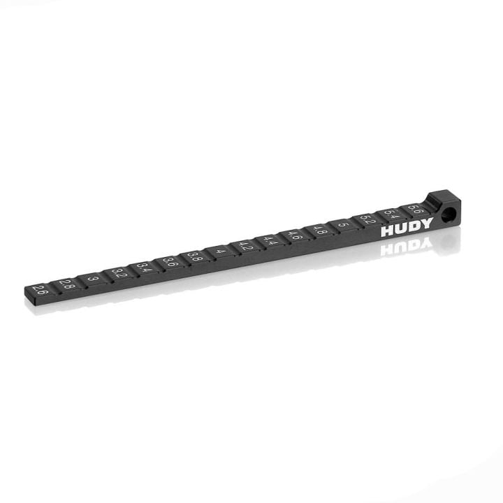 Hudy Ride Height Gauge Stepped For 1:10 & 1:12 Pan Cars